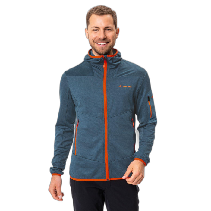 Kurtka męska VAUDE Monviso Fleece HD /  granatowy