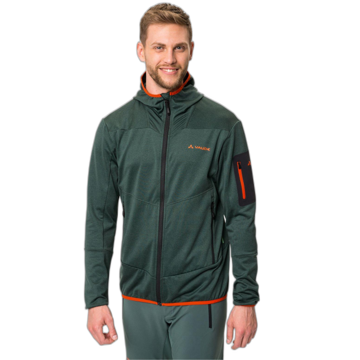 Kurtka męska VAUDE Monviso Fleece HD /  zielony