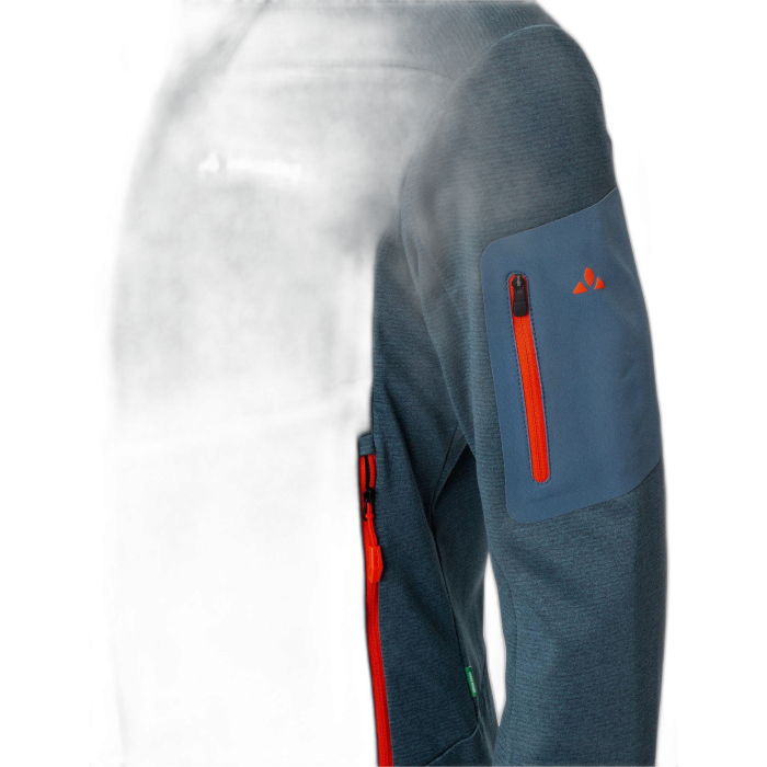 Kurtka męska VAUDE Monviso Fleece HD /  granatowy