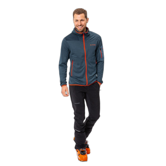 Kurtka męska VAUDE Monviso Fleece HD /  granatowy