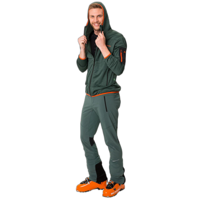 Kurtka męska VAUDE Monviso Fleece HD /  zielony