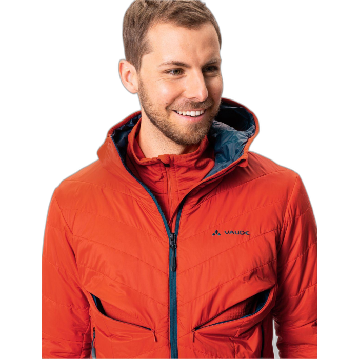 Kurtka męska VAUDE Monviso Insulated /  czerwony