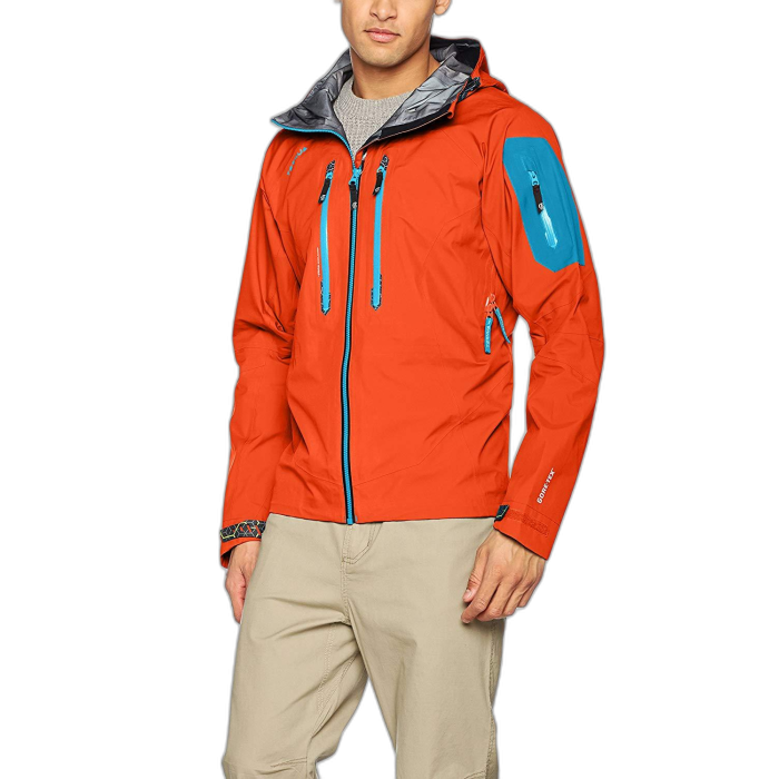 Kurtka TERNUA M Lost World Gore-tex /  pomarańczowy