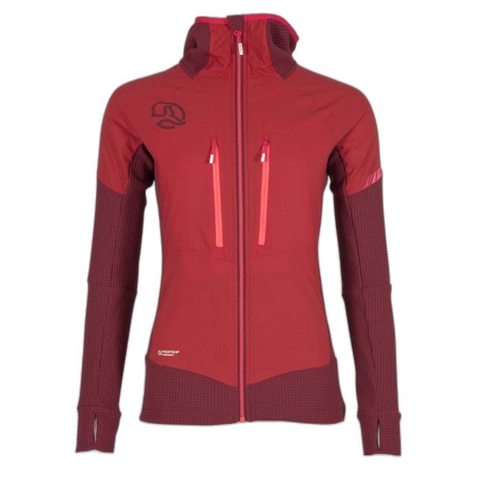 Kurtka TERNUA W Agile Hybrid /  czerwony
