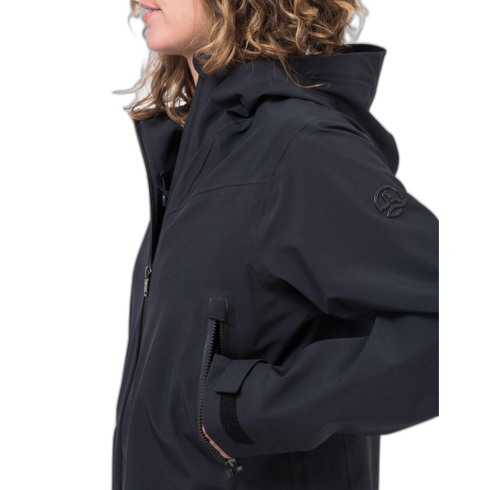Kurtka TERNUA W Half Moon Parka 3L /  czarny