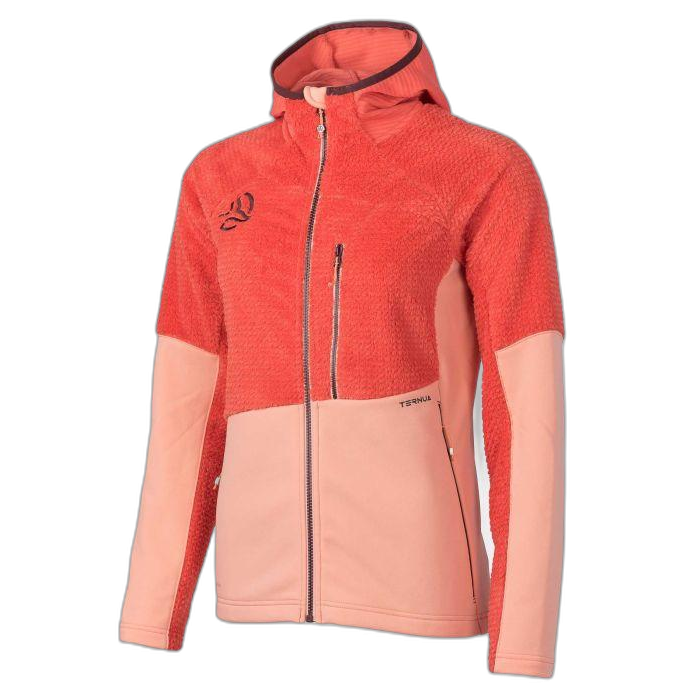 Kurtka TERNUA W Lofter Hoody /  czerwony