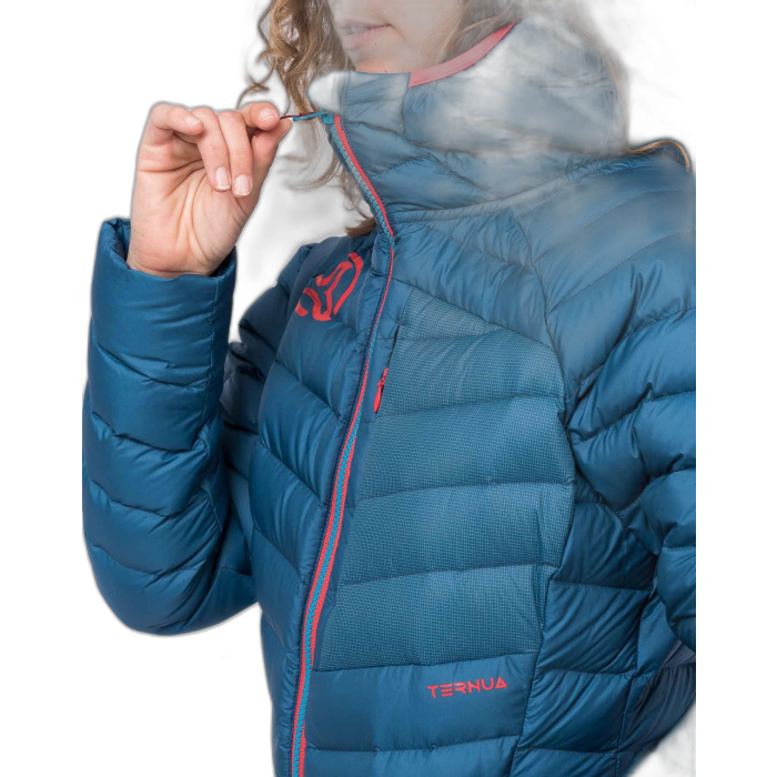 Kurtka TERNUA W Vilma Hood /  niebieski