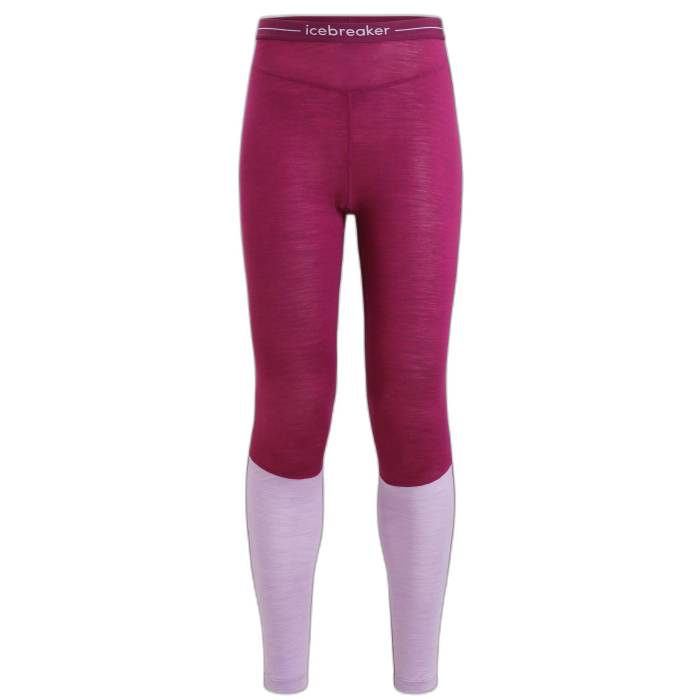 Leginsy damskie ICEBREAKER 125 ZoneKnit 56H6 /  fioletowy