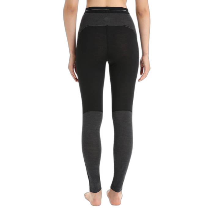 Leginsy damskie ICEBREAKER 125 ZoneKnit 56H6 /  czarny