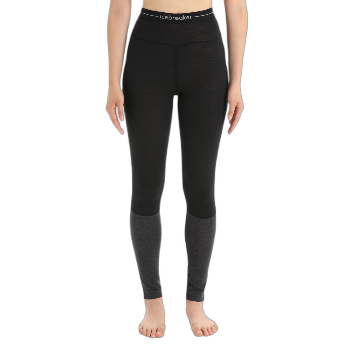 Leginsy damskie ICEBREAKER 125 ZoneKnit 56H6 /  czarny