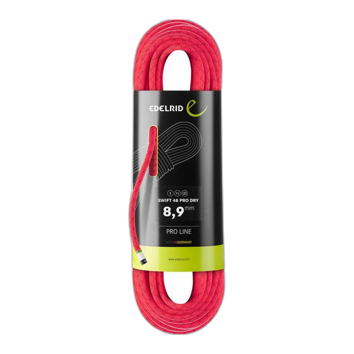 Lina dynamiczna EDELRID Swift 48 ProDry 8,9 mm sprzedaż na metry /  różowy