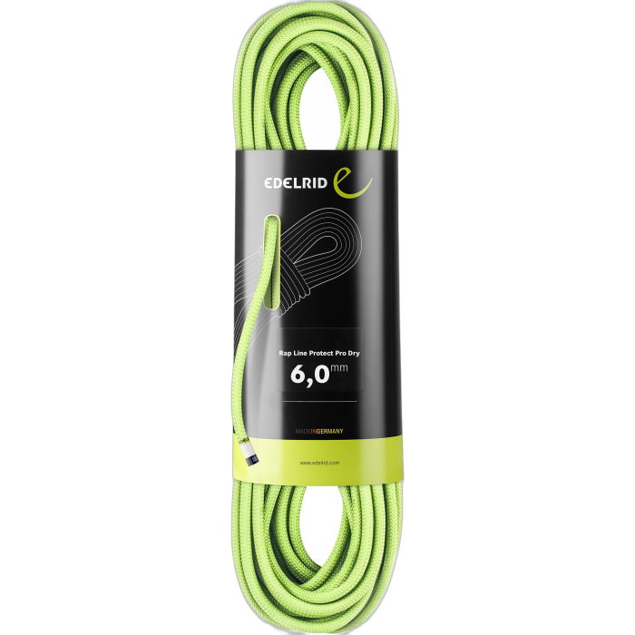 Lina EDELRID  Rap Line Protect Pro Dry 6mm /  zielony