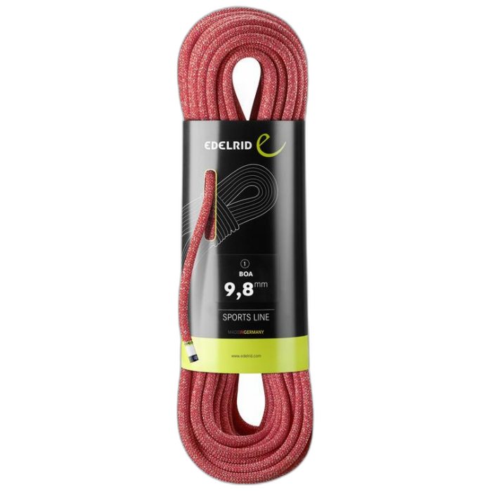 Lina EDELRID Boa 9.8 mm sprzedaż na metry /  czerwony