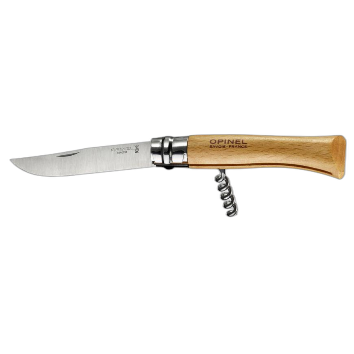 Nóż OPINEL Inox No. 10 korkociąg