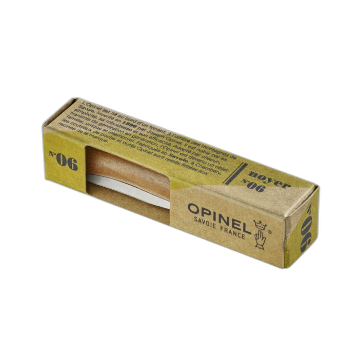 Nóż OPINEL Inox No. 6 orzech