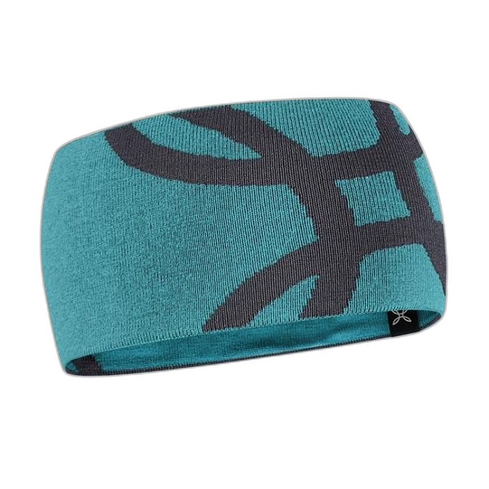 Opaska MONTURA Merino Logo /  turkusowy