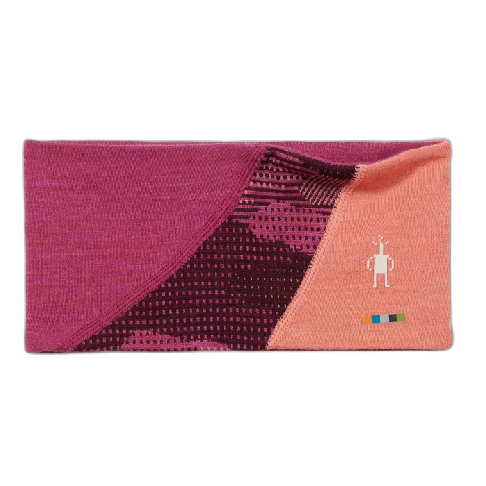 Opaska SMARTWOOL 16769 Colorblock /  różowy