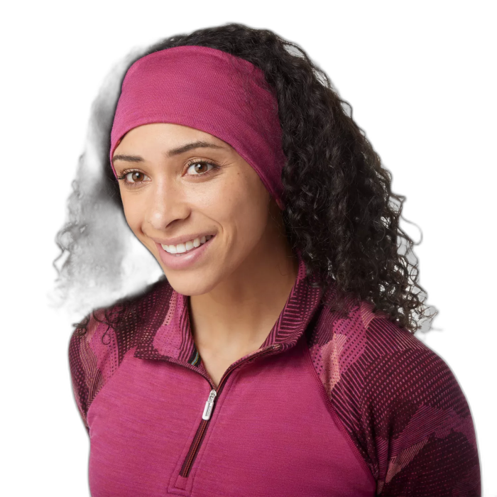 Opaska SMARTWOOL 16769 Colorblock /  różowy