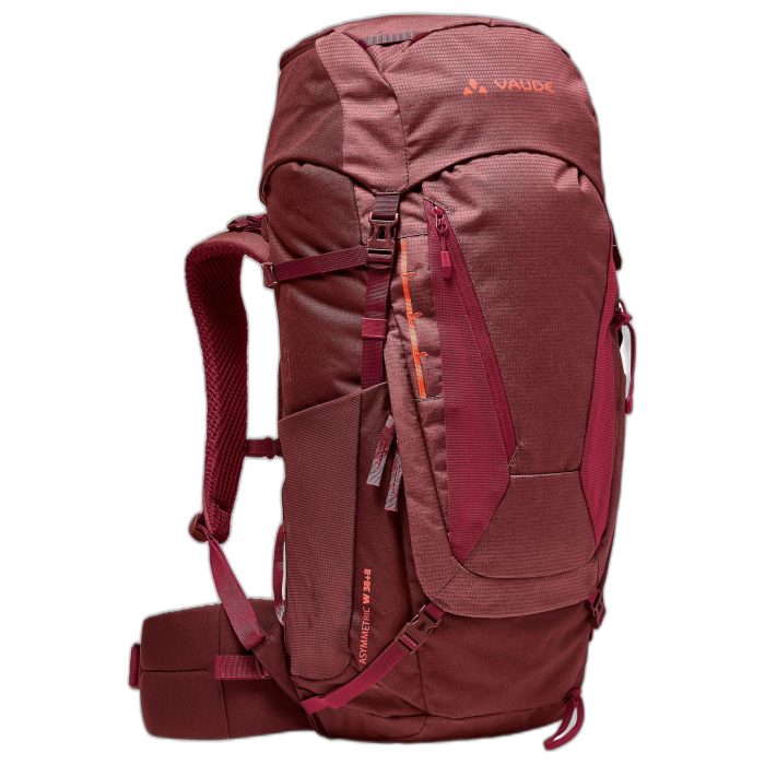 Plecak damski VAUDE Asymmetric 38+8 /  czerwony