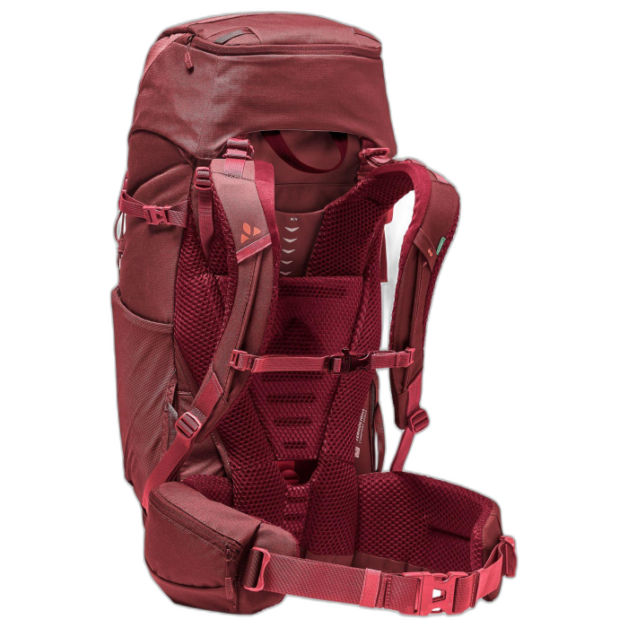 Plecak damski VAUDE Asymmetric 38+8 /  czerwony
