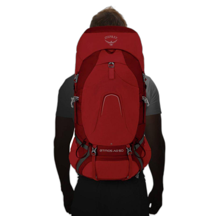 Plecak OSPREY Atmos AG 50 MD /  czerwony