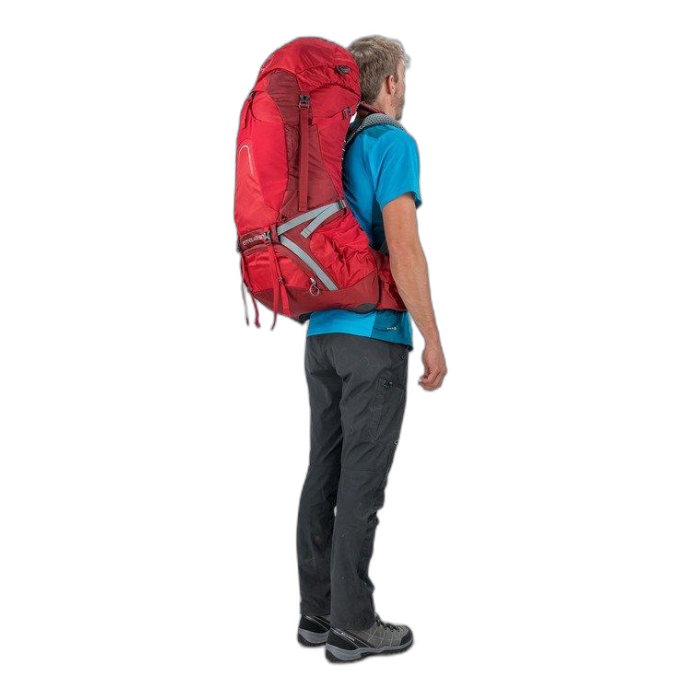Plecak OSPREY Atmos AG 50 MD /  czerwony