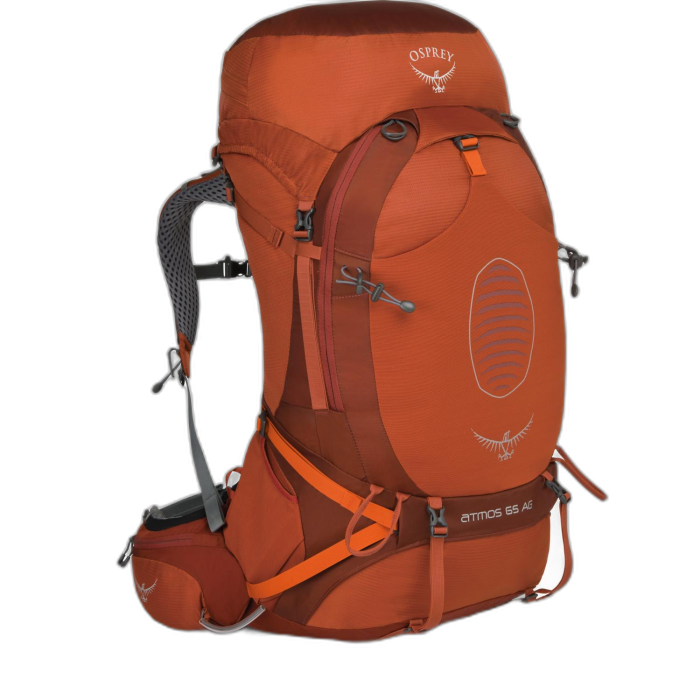 Plecak OSPREY Atmos AG 65 LG /  czerwony