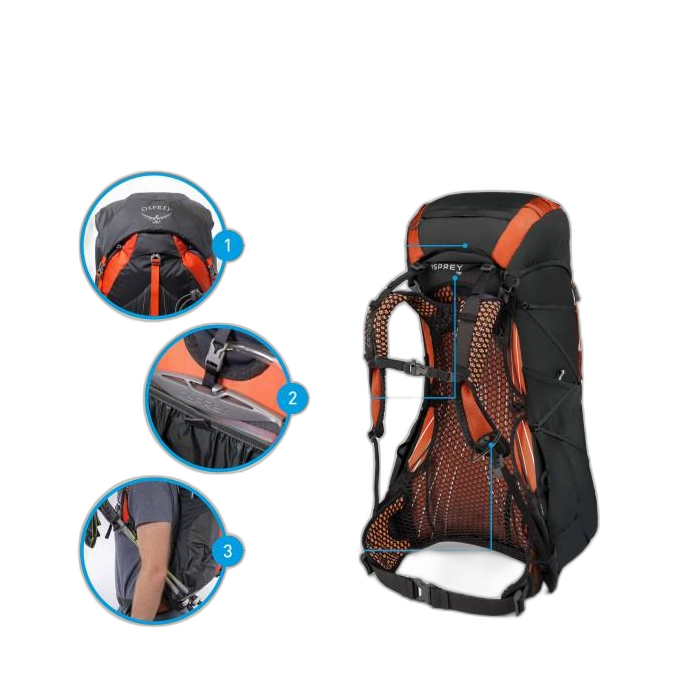 Plecak OSPREY Exos 38 SM /  zielony