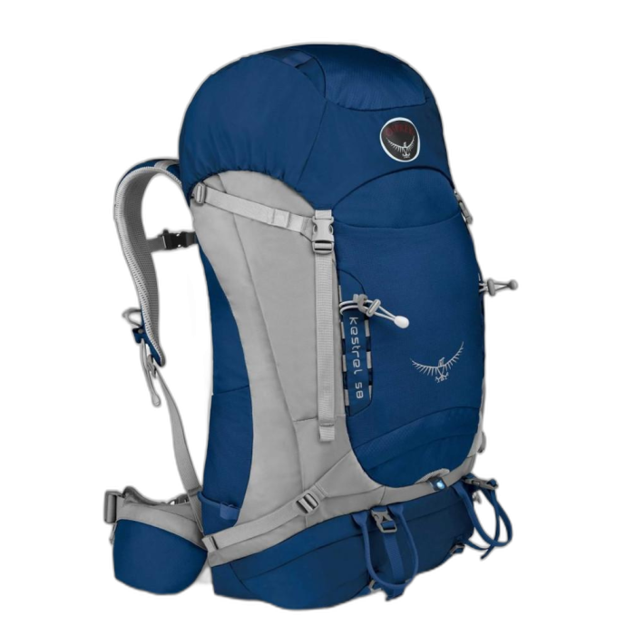 Plecak OSPREY Kestrel 58 S/M  /  niebieski