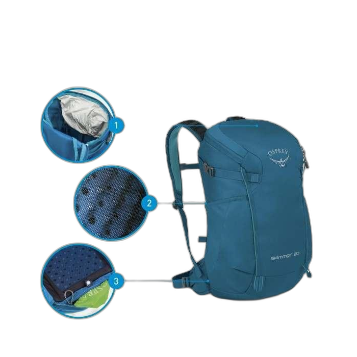 Plecak OSPREY Skimmer 20 /  niebieski