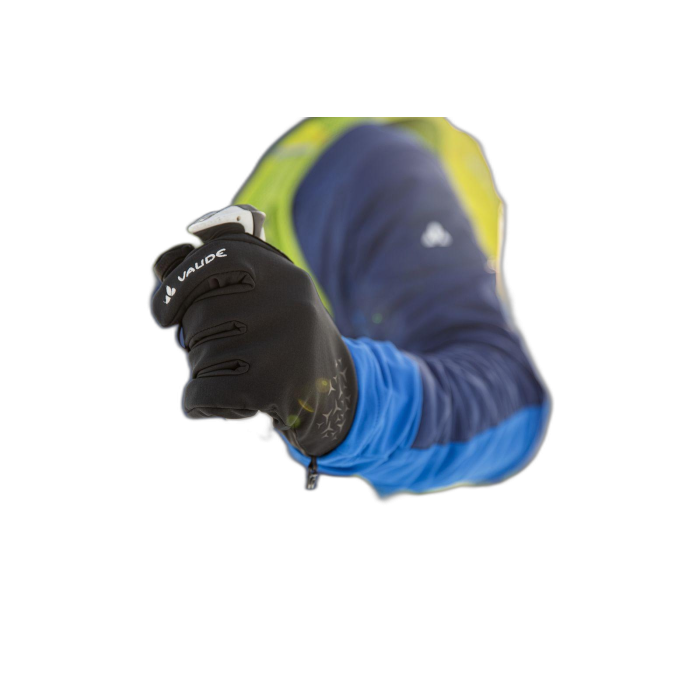Rękawice VAUDE Lagalp II Softshell /  czarny