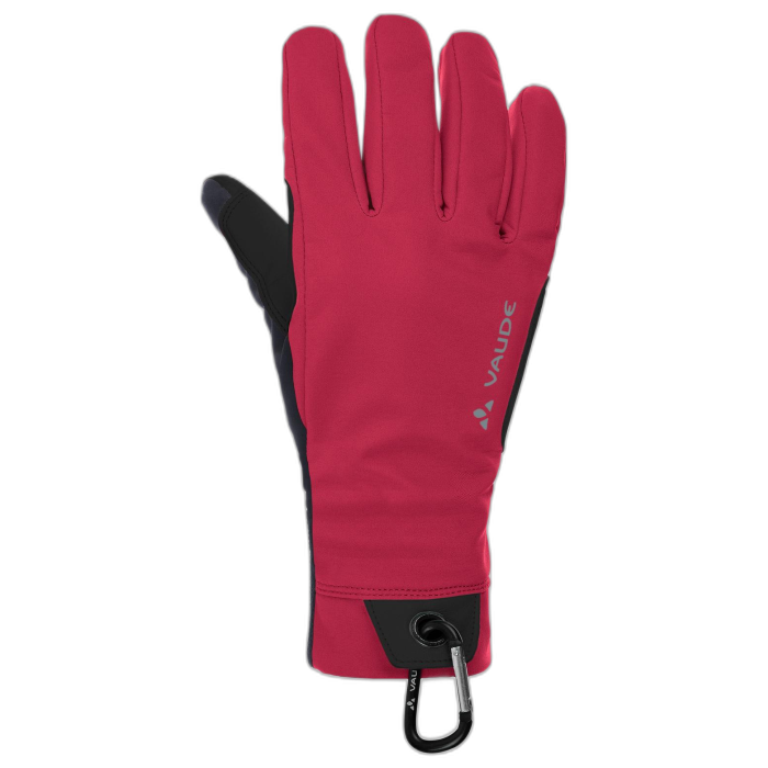 Rękawice VAUDE Lagalp Softshell /  czerwony