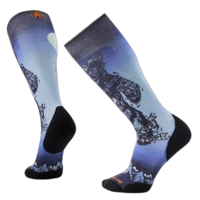 Sakrpety Smartwool 01909 Targeted Cushion z niedźwiedziem /  wielokolorowy