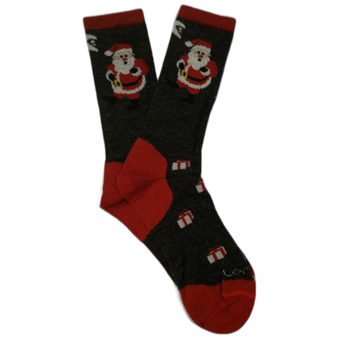 Skarpety LORPEN Santa Claus /  szary