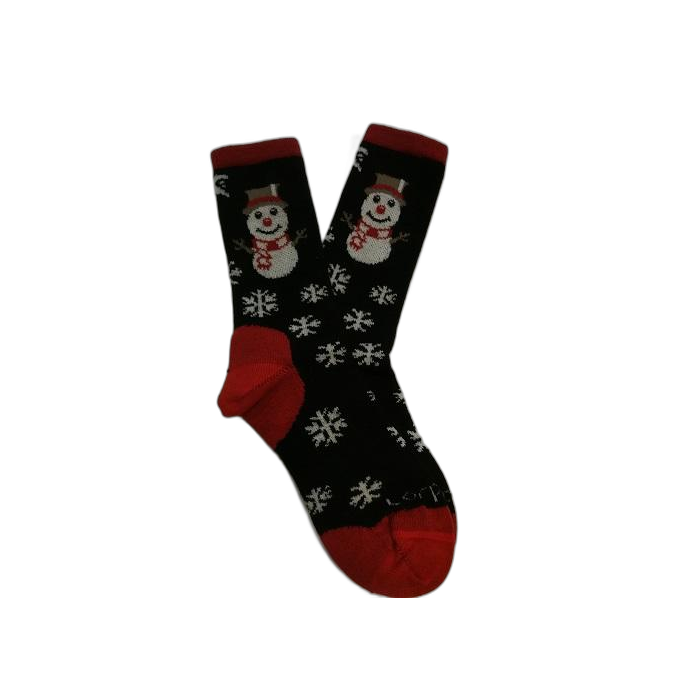 Skarpety LORPEN Snowman /  czarny