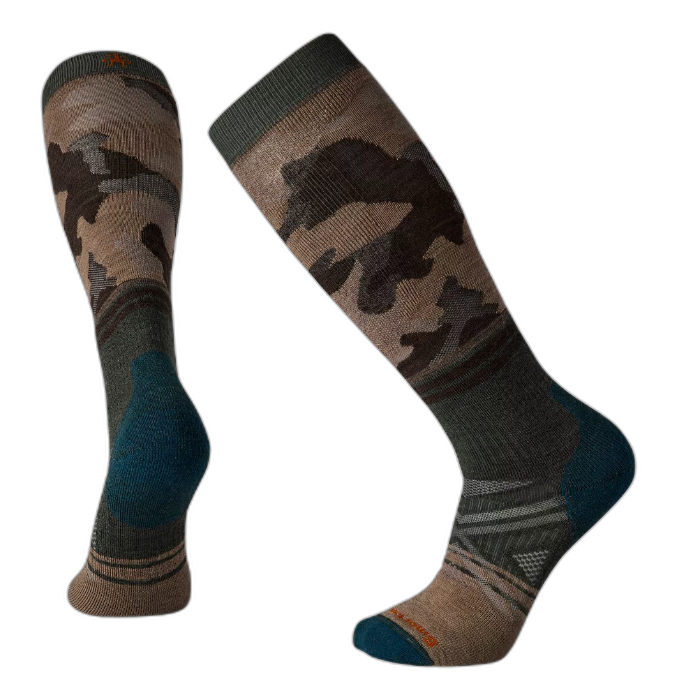 Skarpety Smartwool 1598 Ski Camo /  zielony