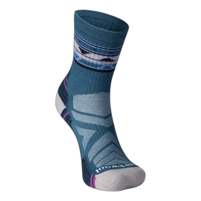 Skarpety Smartwool Hike Light Cushion Zig Zag Valley Mid /  niebieski