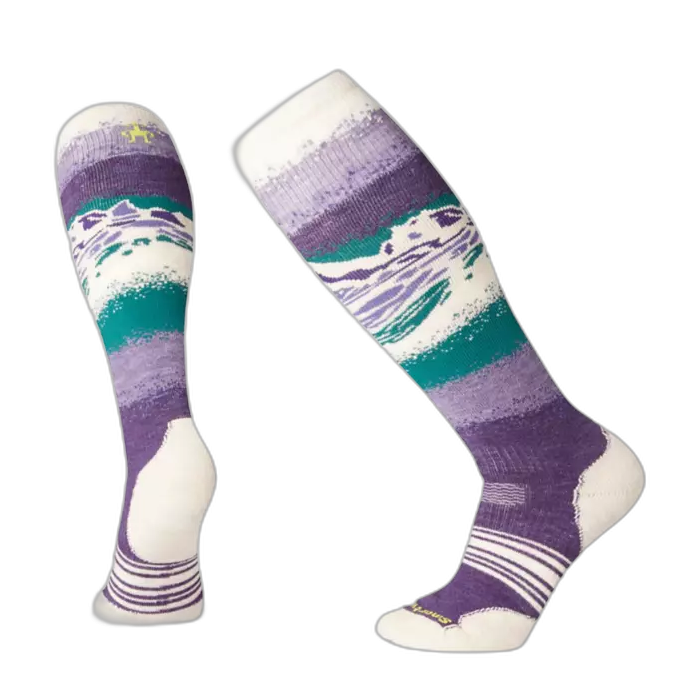 Skarpety SW01168 Snow Medium /  fioletowy
