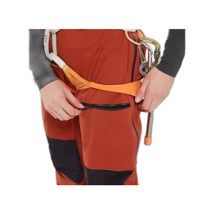 Spodnie damskie THE NORTH FACE Summit Series L5 Bib Futurelight /  pomarańczowy
