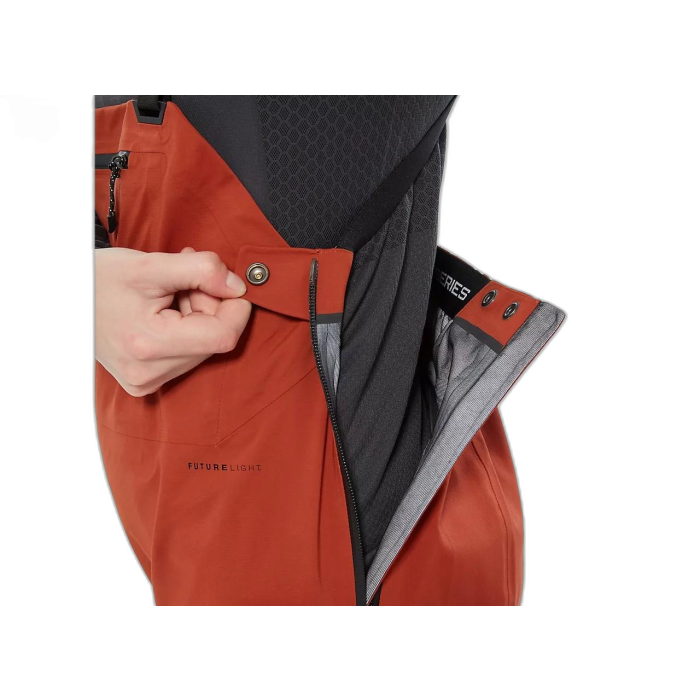Spodnie damskie THE NORTH FACE Summit Series L5 Bib Futurelight /  pomarańczowy