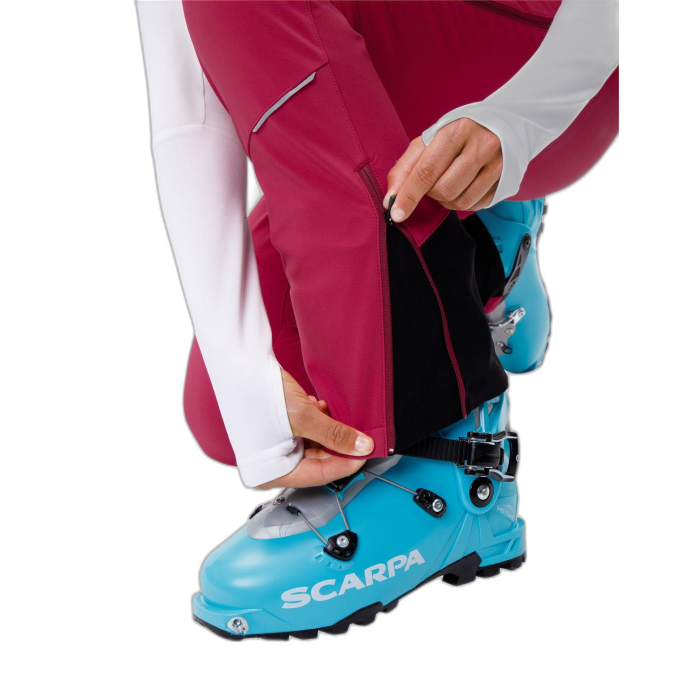 Spodnie damskie VAUDE Larice III /  czerwony