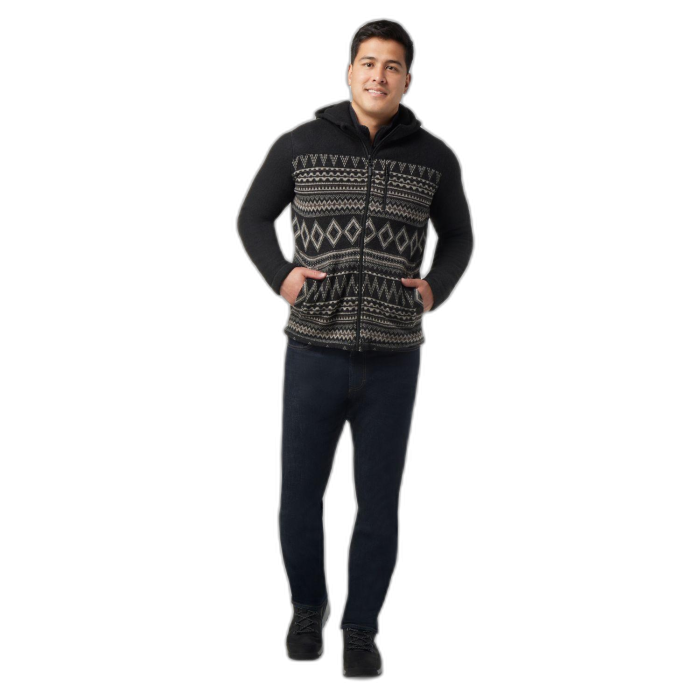 Sweter SMARTWOOL 16522 Hudson Trail Fleece Hoodie /  szary