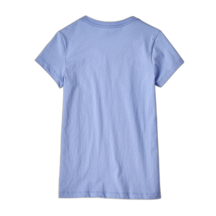 T-shirt damski PATAGONIA P-6 Pastel Logo /  niebieski