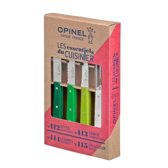 Zestaw noży OPINEL Inox 1709 /  wielokolorowy